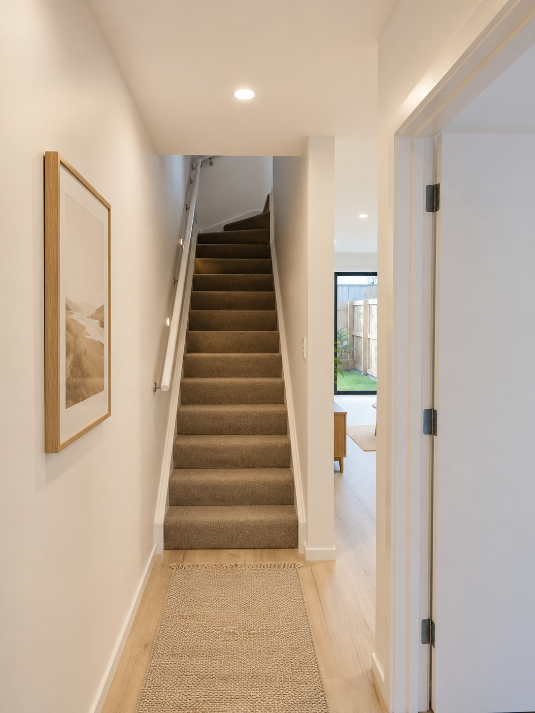 Property - Downstairs Hallway   Evans Property Management - Evans Property Management