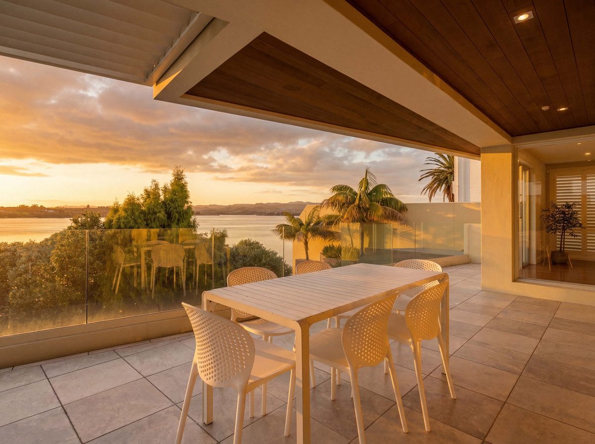 Property - Terrace And Water View 2   Evans Property Management - Evans Property Management