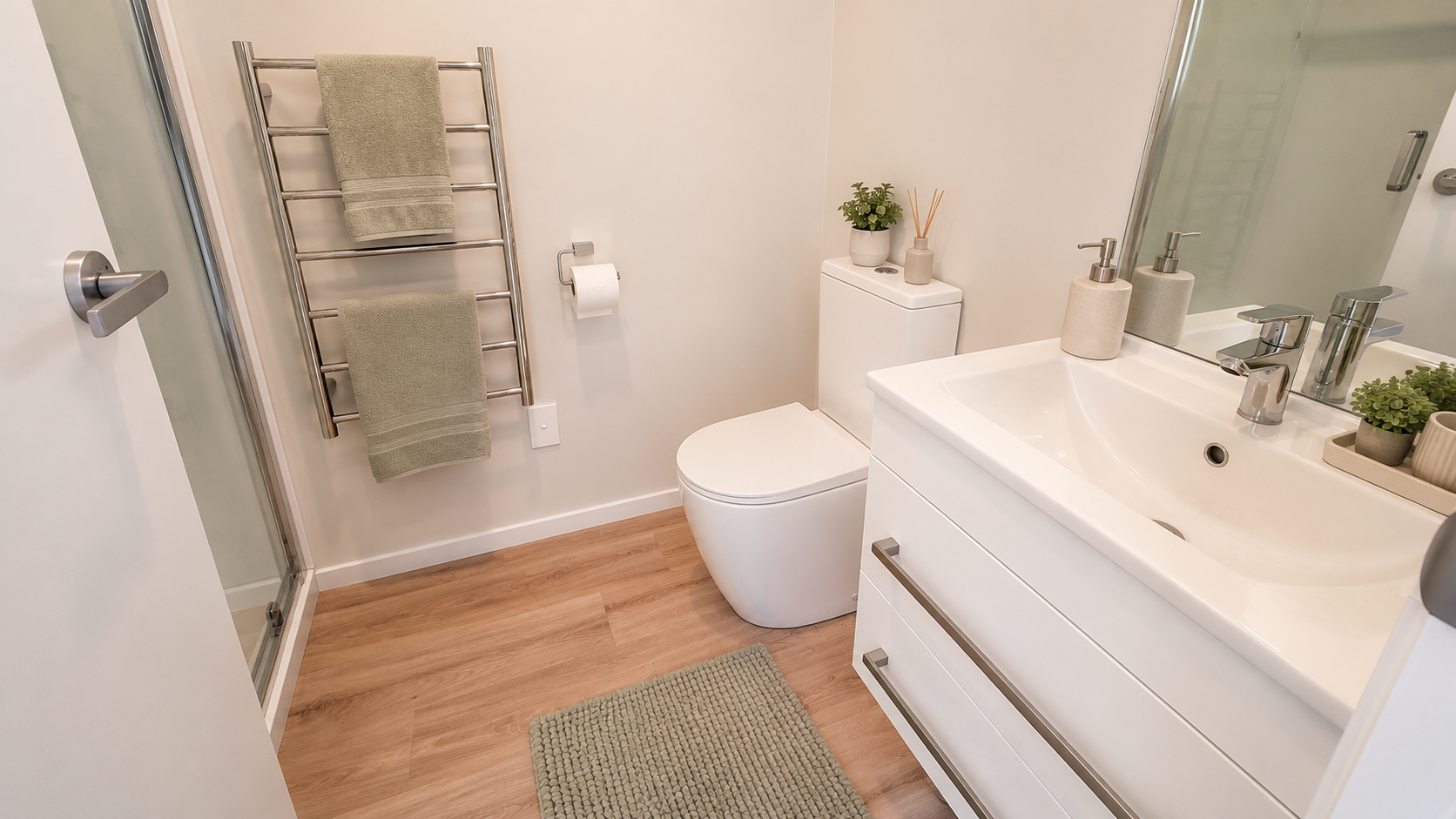 Property - Downstairs Bathroom   Evans Property Management - Evans Property Management