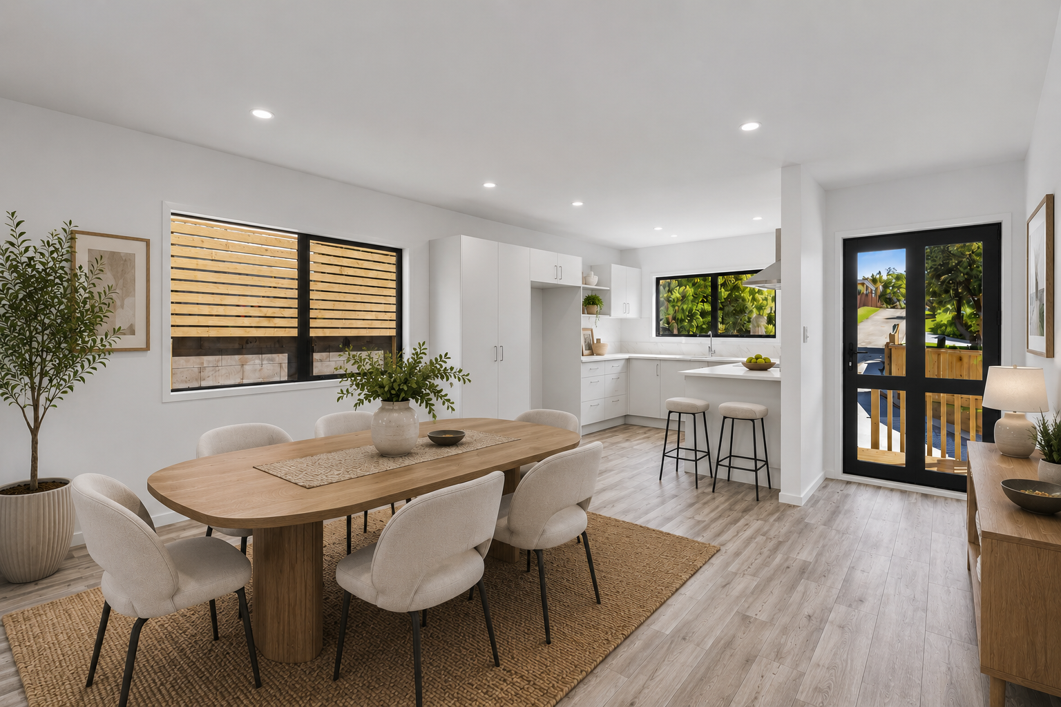 Property - Kitchen And Dining 2   Evans Property Management - Evans Property Management