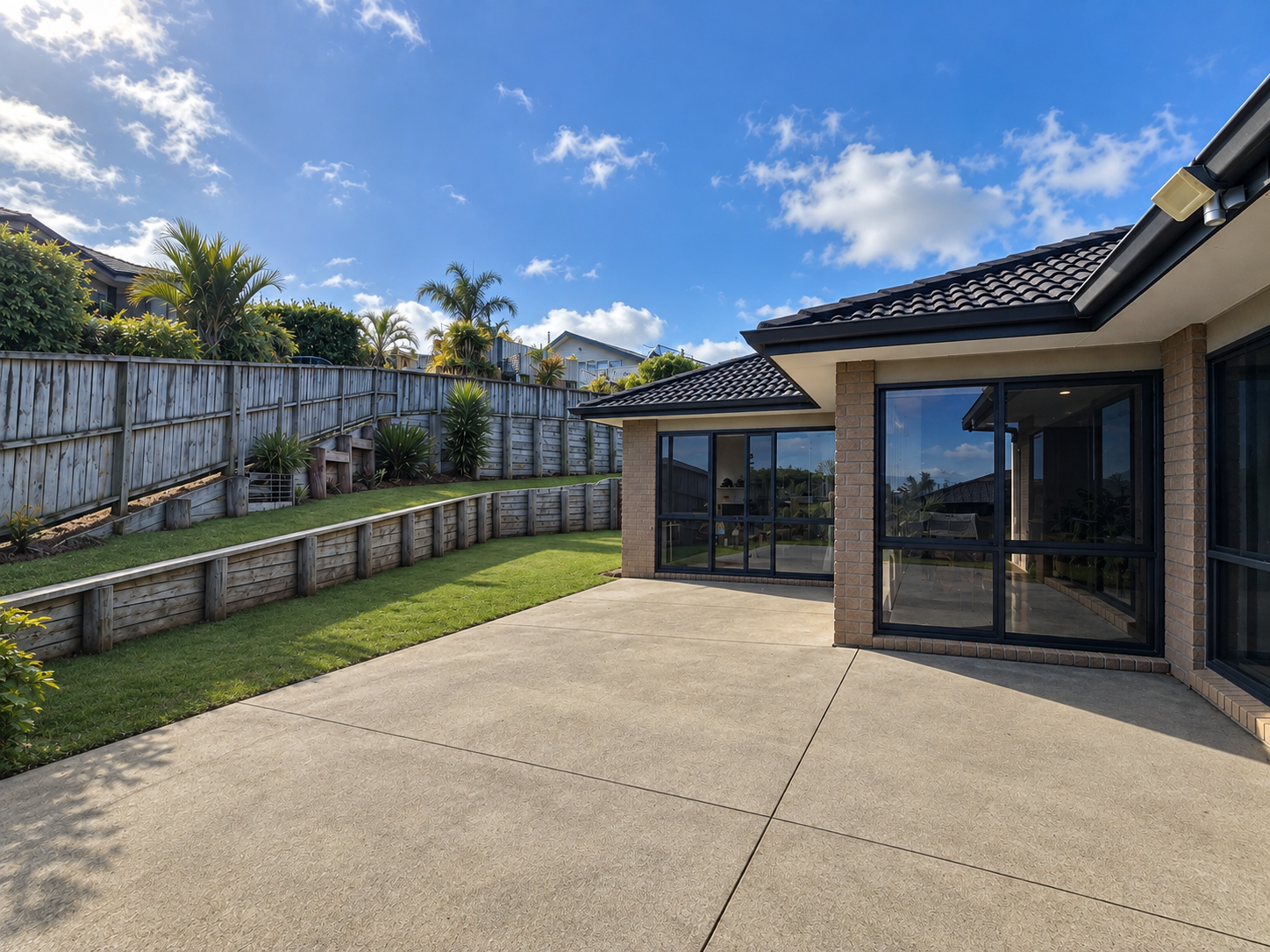 Property - Outside Patio Back   Evans Property Management - Evans Property Management